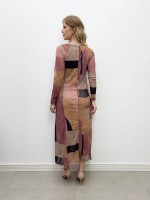 VESTIDO CARMO EM TULE ESTAMPADO