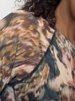 VESTIDO EM TULE ESTAMPADO