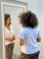 Blusa Silvia Malha Levemente encorpada AZUL BEBÊ