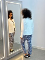 Calça fluity Sequinha Estampada 