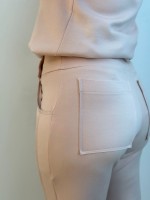 Calça Isa Malha Levemente ENCORPADA ROSA bebê