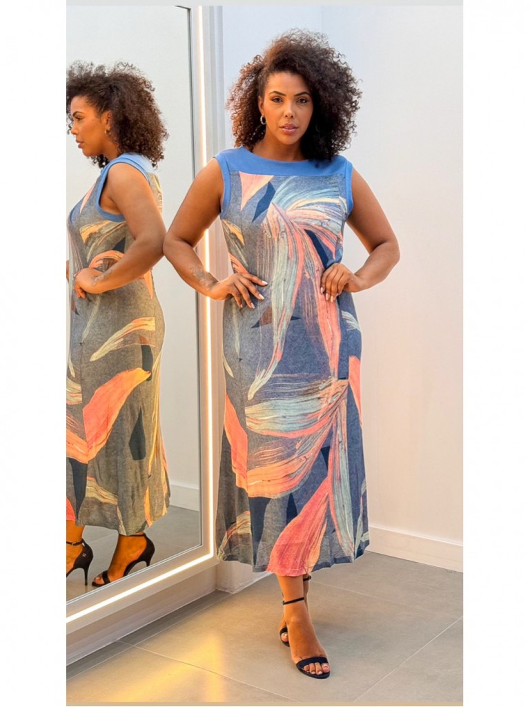 Vestido Fernanda Estampado