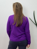 BLUSA cacharel x   boucle beringela 