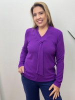 BLUSA marina  boucle BERINGELA