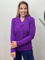 BLUSA marina  boucle BERINGELA