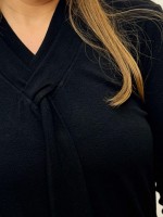 BLUSA marina  boucle preta