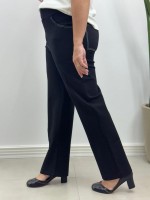 Calça juliana Malha encorpada preta