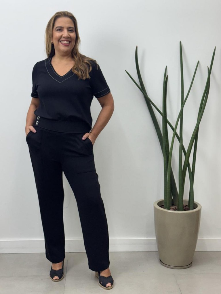 CALÇA MILENA PRETA