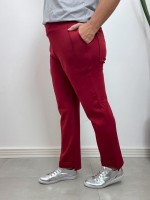 Calça Silvia Malha levemente Encorpada vermelho queimado