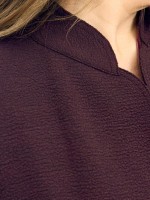 Casaco Erica boucle uva